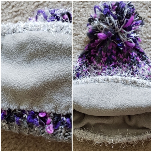 ☃️Crotchet Beanie/fingerless glove set - Picture 4 of 6